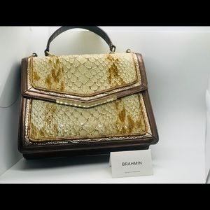 Brahmin Luxury Handbag. Genuine leather!